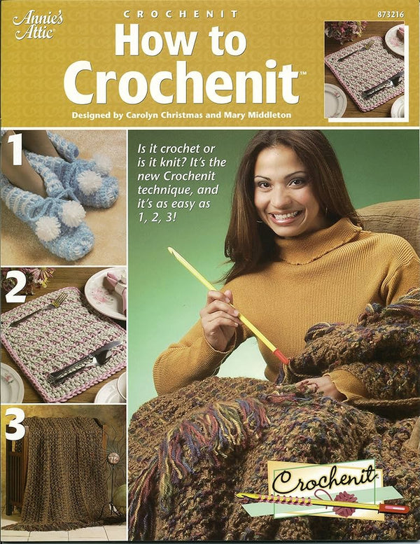 How to Crochenit (Annie's Attic 873216) Needlepoint Joint