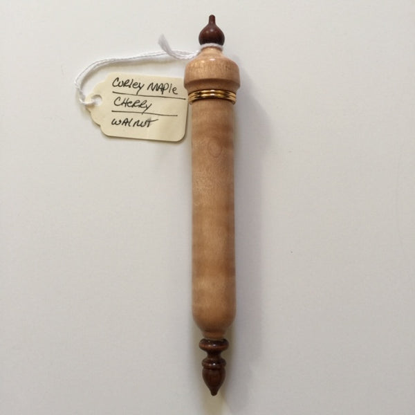 Handmade Exotic Wood Needle Case Needlepoint Joint