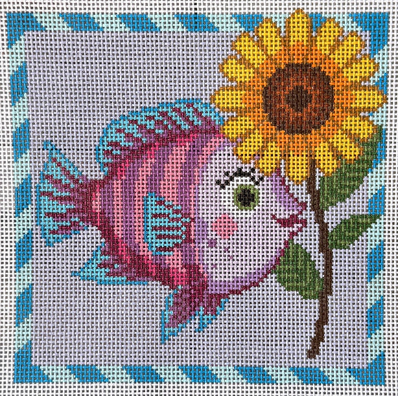 Marina Chasing Sunflowers (B9-015)