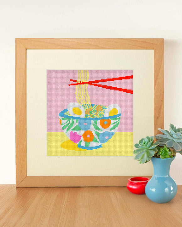 Ramen Night Needlepoint Kit