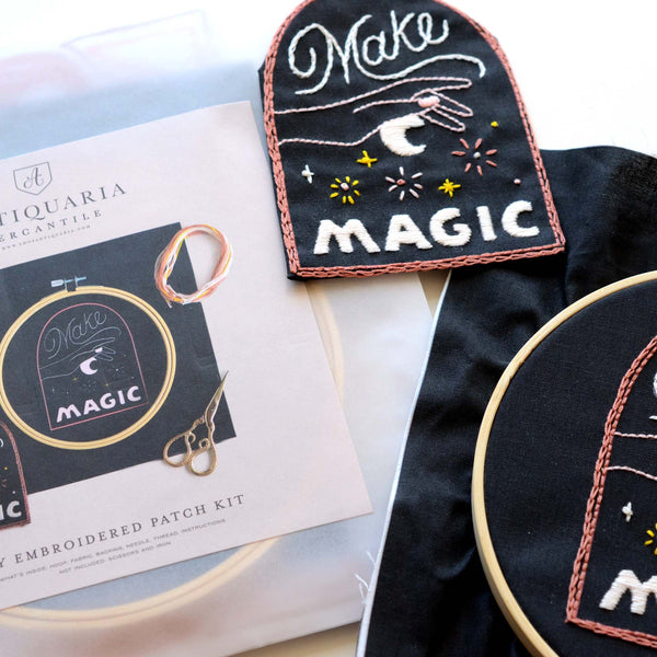 Make Magic Embroidery Patch Kit