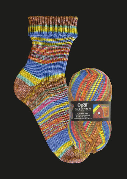 OPAL sock yarn after Hundertwasser