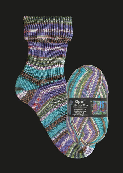 OPAL sock yarn after Hundertwasser