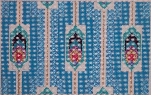 Peacock Feathers (N102) [Includes Stitch Guide]