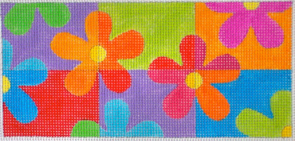 Floating Flowers Checkbook/Wallet (N109)