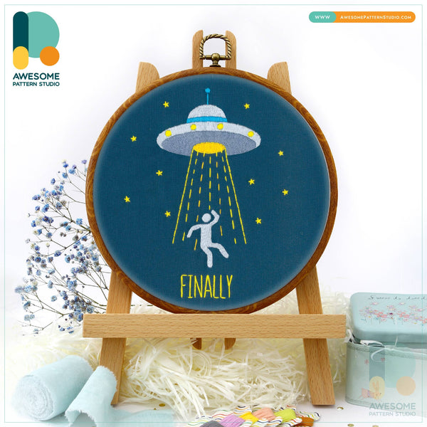 Finally Embroidery Kit