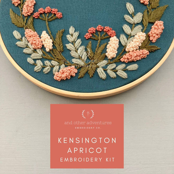 Kensington Apricot Embroidery Kit