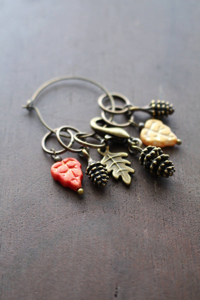 Autumn Harvest Stitch Marker Sets