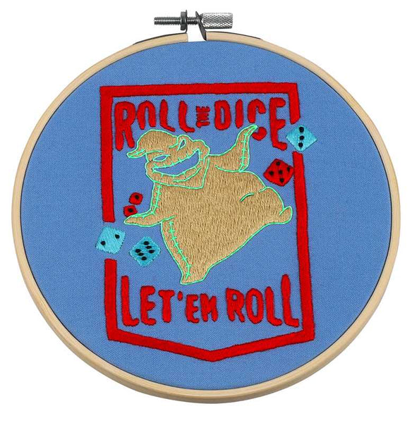 Disney Tim Burton's The Nightmare Before Christmas Embroidery by Deborah Wilding: Kit