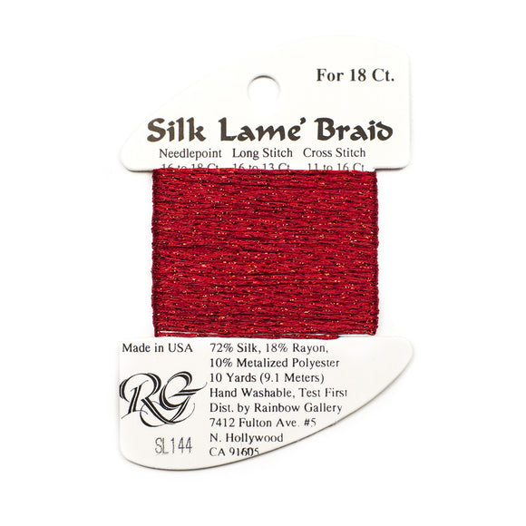 Silk Lame Braid 18 (Colors SL119 - SL240)