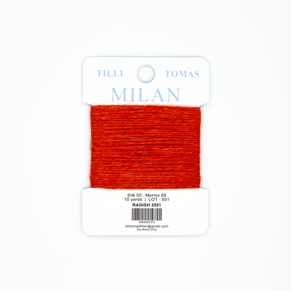 Milan Wool/Silk Thread (Colors #2501 - #2580)