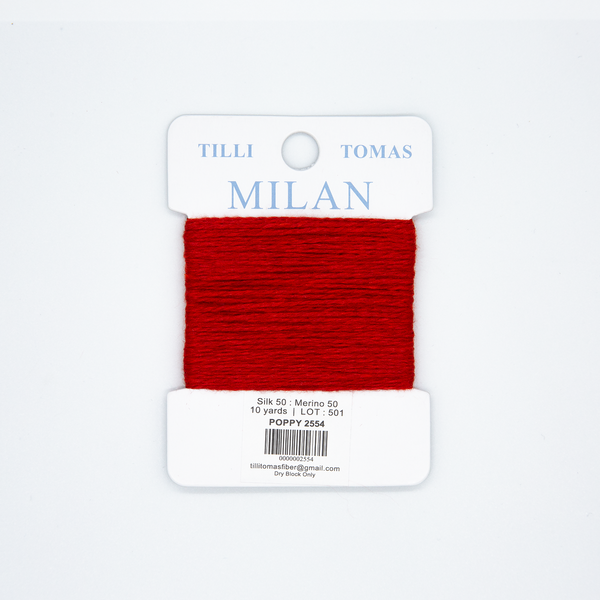 Milan Wool/Silk Thread (Colors #2501 - #2580)