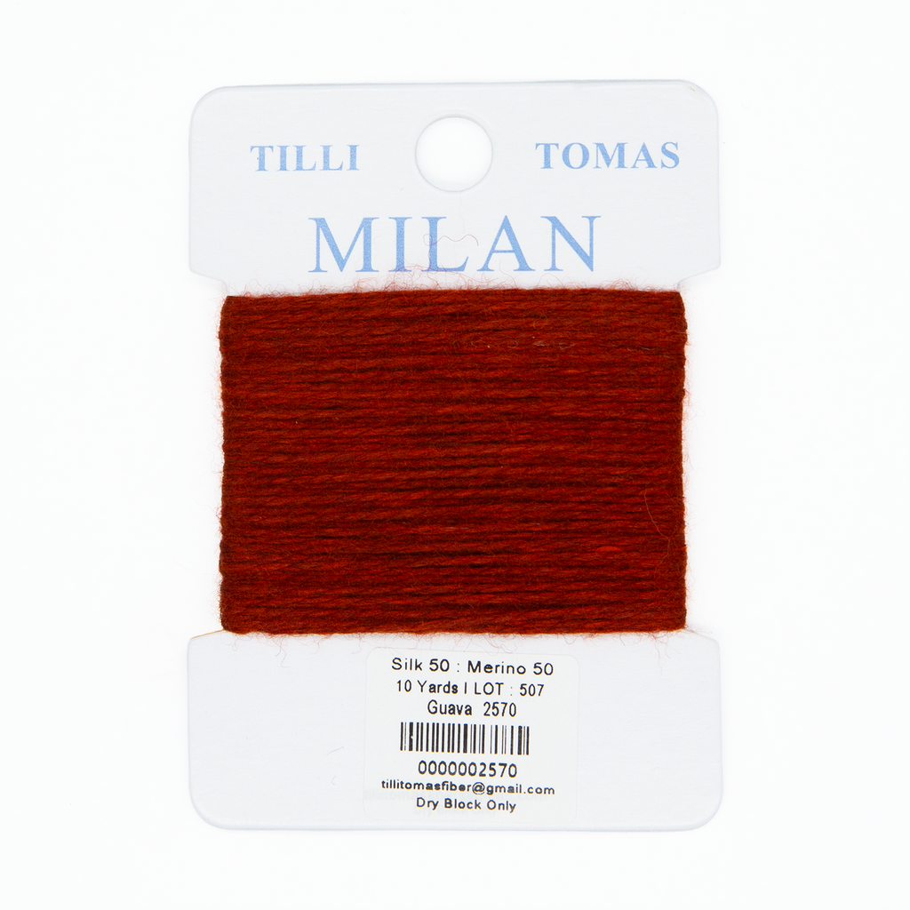 その他 Milan Milan Wool/Silk Thread (Colors #2501 - #2580) - Needlepoint Joint