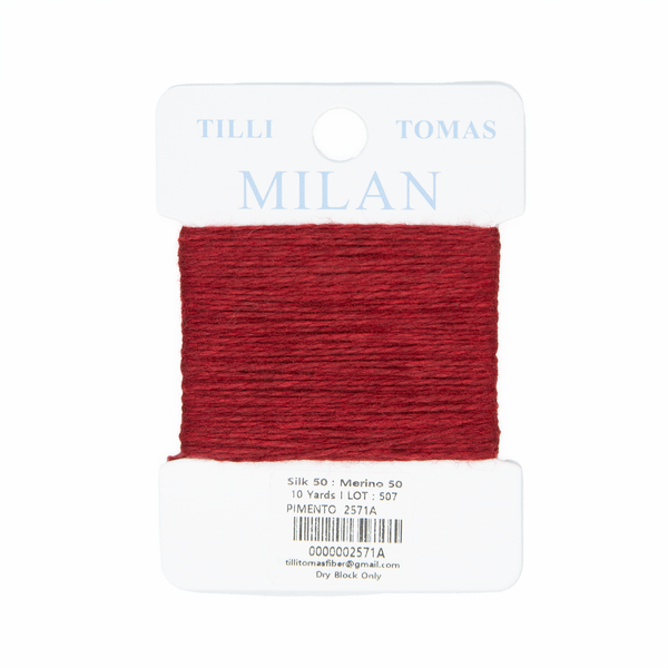 Milan Wool/Silk Thread (Colors #2501 - #2580)
