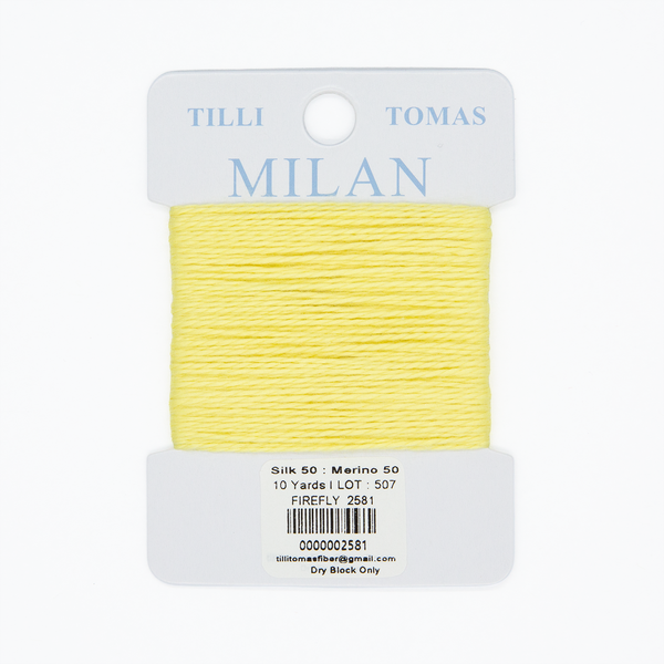 Milan Wool/Silk Thread (Colors #2581 - #2699)