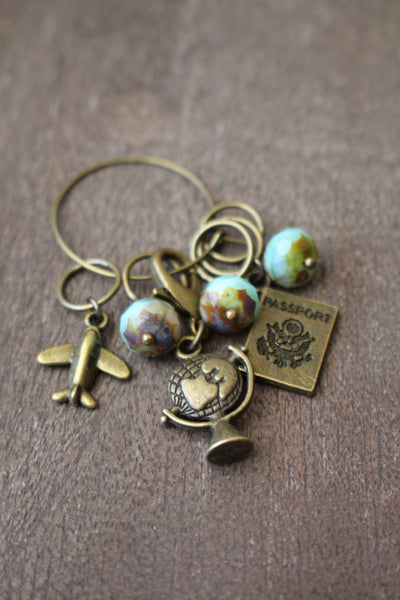 World Traveler Stitch Markers