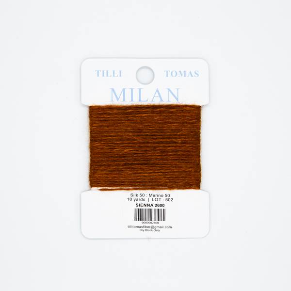 Milan Wool/Silk Thread (Colors #2581 - #2699)