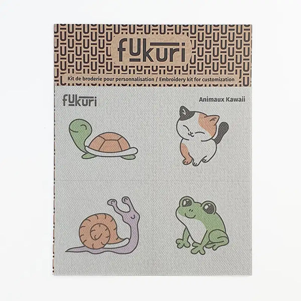 Fukuri Embroidery board - Kawaii animals