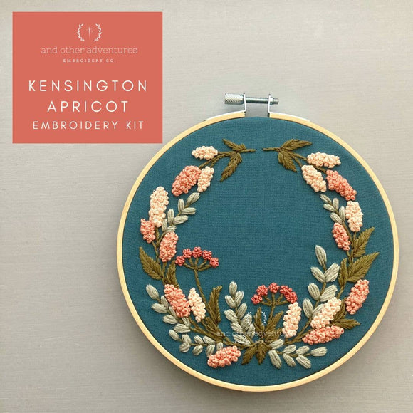 Kensington Apricot Embroidery Kit
