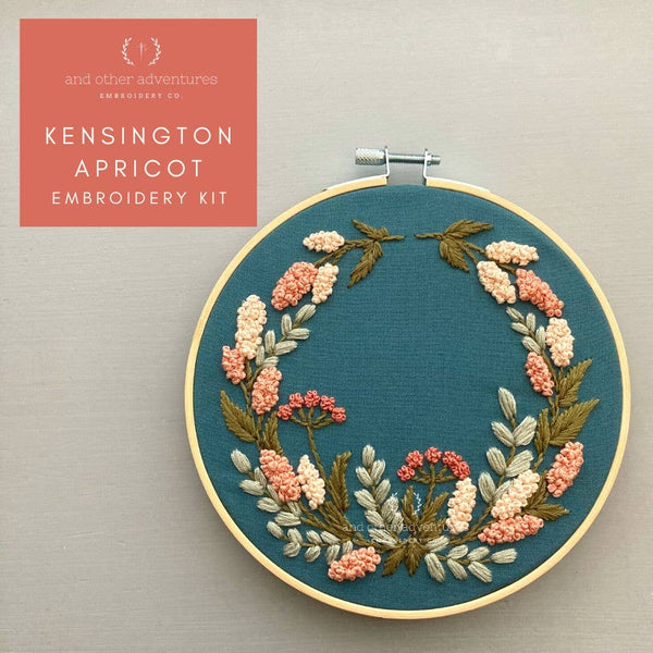 Kensington Apricot Embroidery Kit