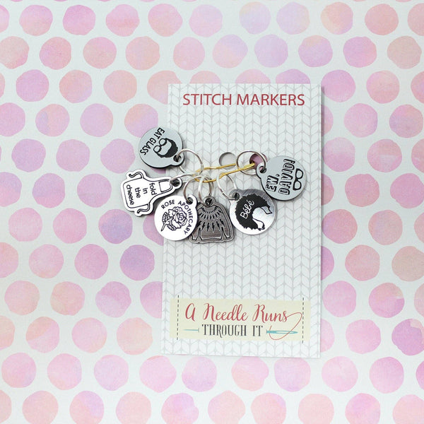Schitts Creek Inspired- Stitch Markers
