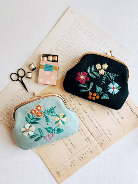 Vintage Floral Purse Kit (#ZW4754)