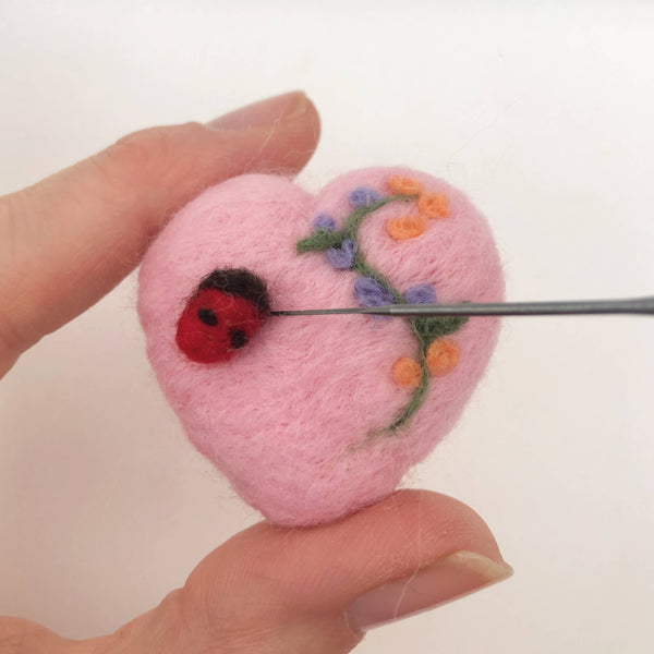 Needle Felting Kit - Springtime. A Pretty Craft for Easter