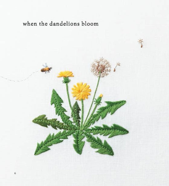 Embroidered Wild Flowers