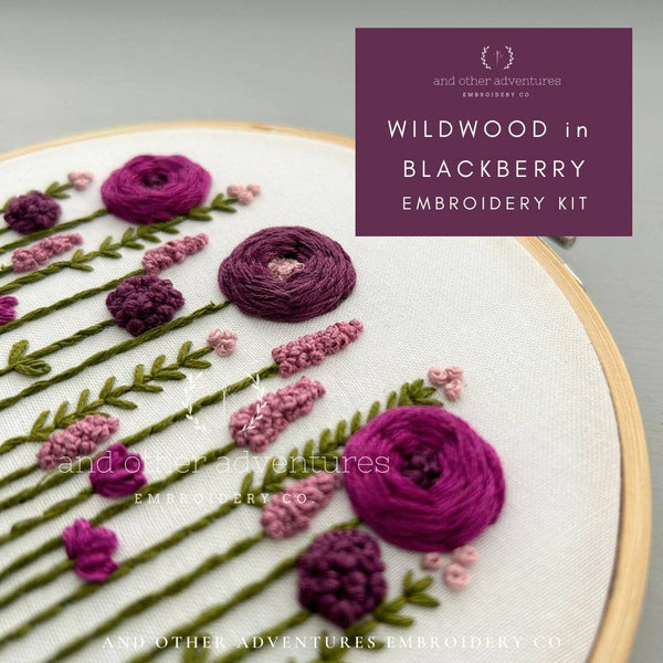 Wildwood Embroidery Kit