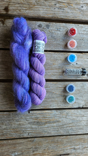 Painting with Beads Scarf Kit