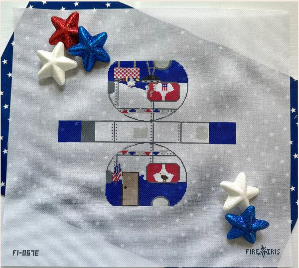 3D Airstream - Fourth of July
