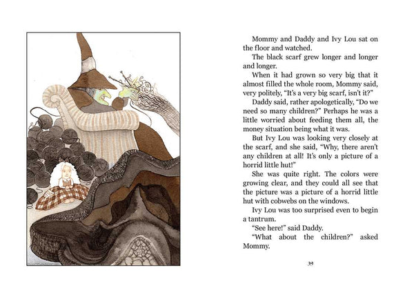 Knitting Witch by Norma Kassirer