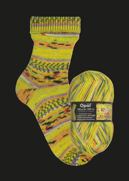 OPAL sock yarn after Hundertwasser