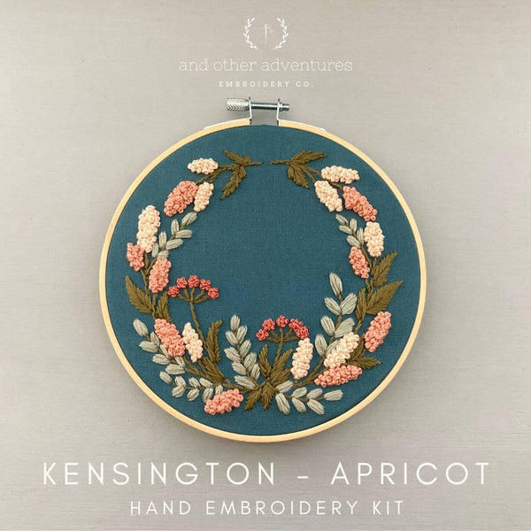 Kensington Apricot Embroidery Kit