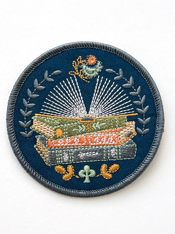 Reader Embroidery Sticker Patch