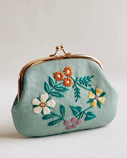 Vintage Floral Purse Kit (#ZW4754)