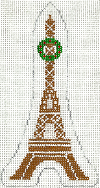 XM-164 Gingerbread Monument Ornament - Eiffel Tower