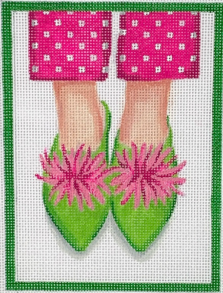 PL-445 Shoe - Preppy Pom Pom