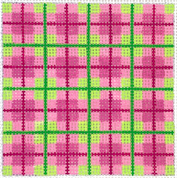 INSSQ3-01 3" Square Insert - Madras Plaid