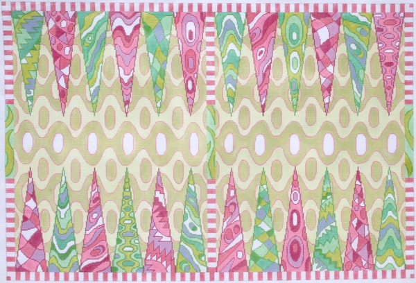 BGB-02 Backgammon Board Canvas - Pucci