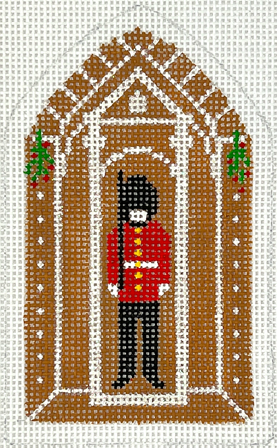 XM-169 Gingerbread Monument Ornament - Buckingham Palace Guard