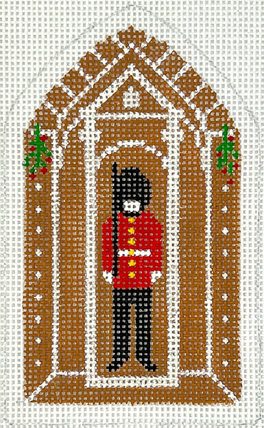 XM-169 Gingerbread Monument Ornament - Buckingham Palace Guard