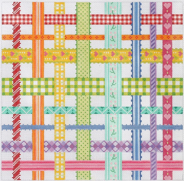 PL-02 Woven Ribbons (rainbow)