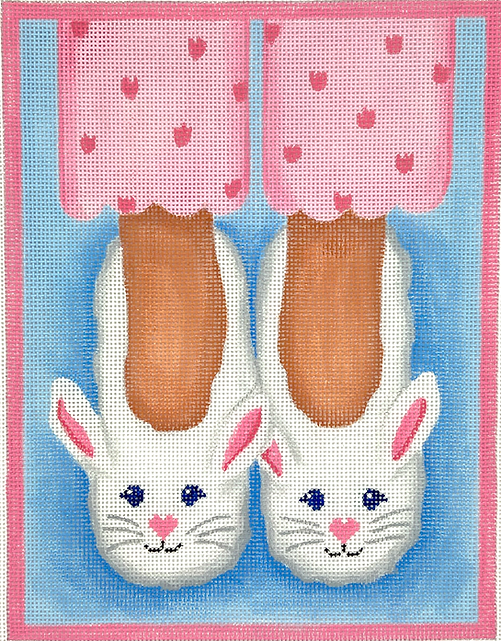 PL-524 Here's Looking at Shoe - Bunny Slippers & Pink Pajamas