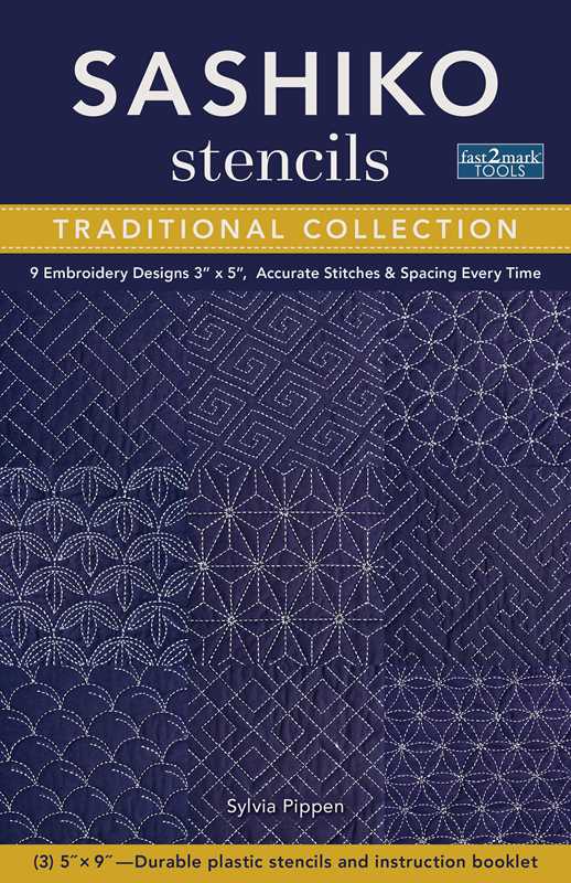 Sashiko Stencils