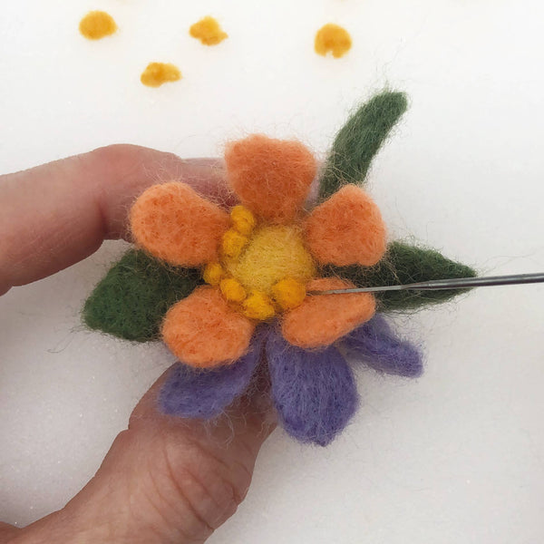 Needle Felting Kit - Springtime. A Pretty Craft for Easter