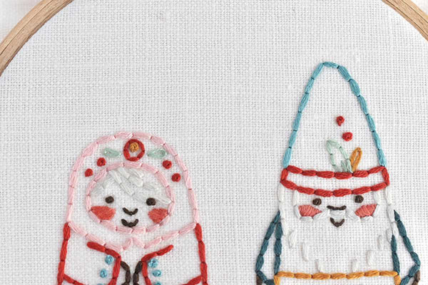 Embroidered Mythical Creatures by Aimee Ray