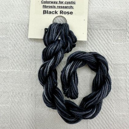 Shinju 100% Bombys Spun Silk, 65 Roses Variegated Silk Thread