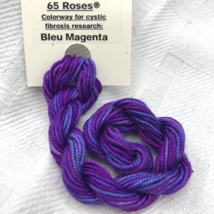 Shinju 100% Bombys Spun Silk, 65 Roses Variegated Silk Thread