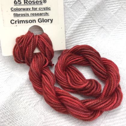 Shinju 100% Bombys Spun Silk, 65 Roses Variegated Silk Thread